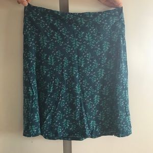 Toad & Co. knee length skirt